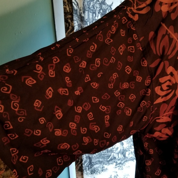 Lagenlook kimono shrug! Free size wearable art - Picture 5 of 8